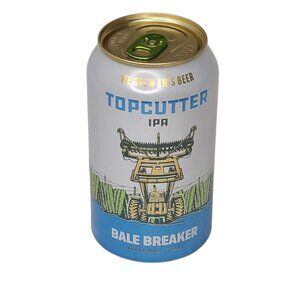 Bale Breaker Top Cutter IPA Empty Beer Can Bottom Opened 12oz Yakima WA
